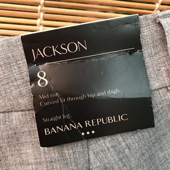 Banana Republic Jackson Gray Pants - Picture 3 of 8
